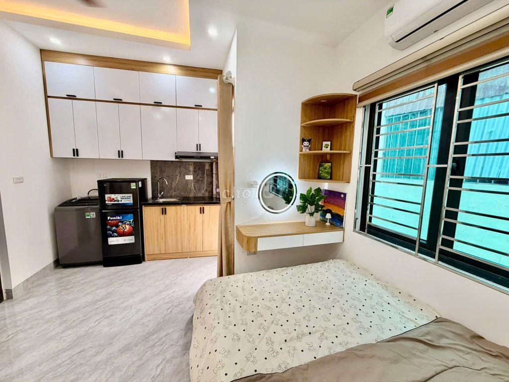 CHO THUÊ STUDIO FULL ĐỒ  A-Z NỘI THẤT XỊN TRUNG TÂM MỸ ĐÌNH - CẦU GIÂY