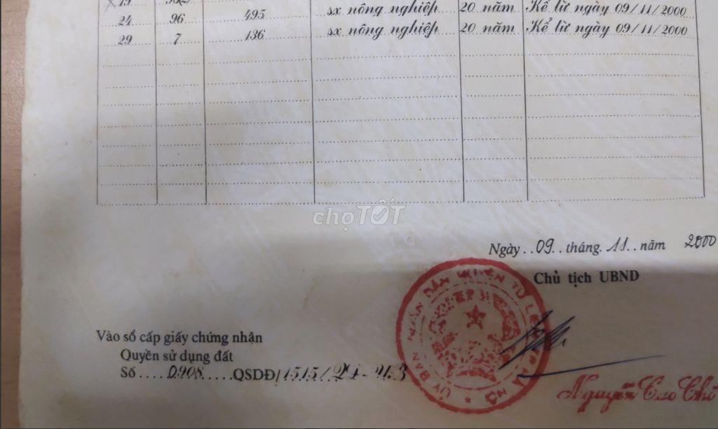 Bán nhanh đất NN 495m² Xuân Phương, Nam Từ Liêm – 5tr/m²