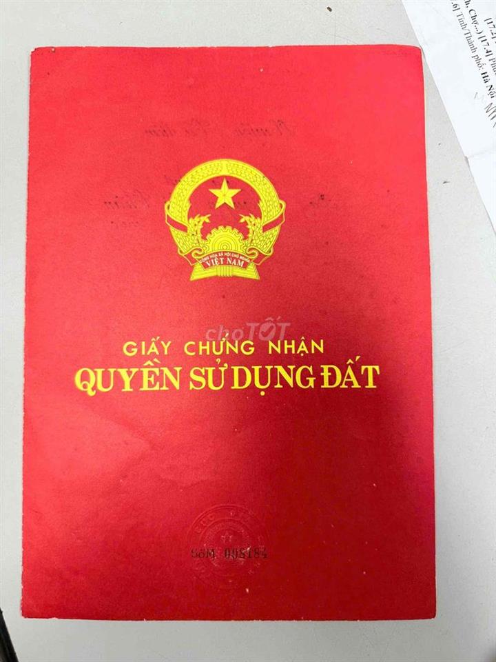 Cần tiền bán gấp mảnh đất tại Hữu Hưng