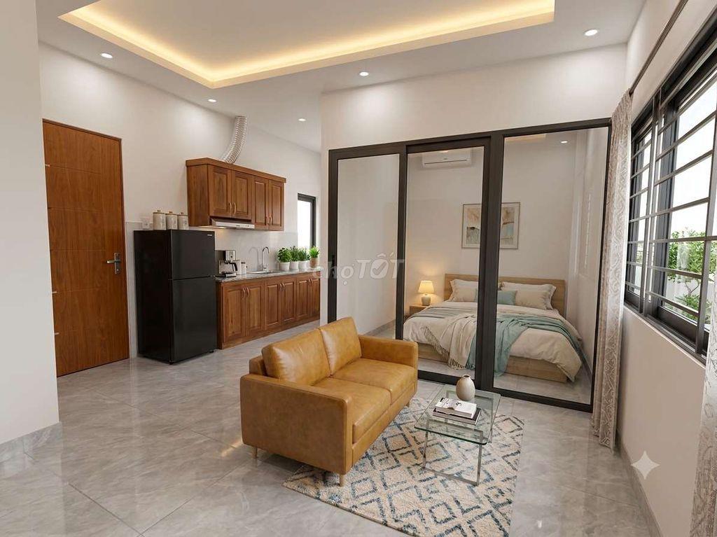 CHÍNH CHỦ CHO THUÊ 1 KHÁCH 1 NGỦ THANG MÁY 40M2 5.8 TRIỆU