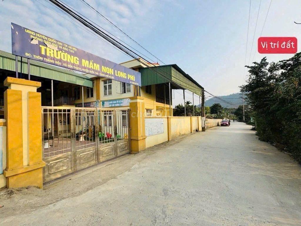 Bán nhanh lô đất 2,177 tỷ 100m2 view đẹp tại huyện Quốc Oai bám QL21A