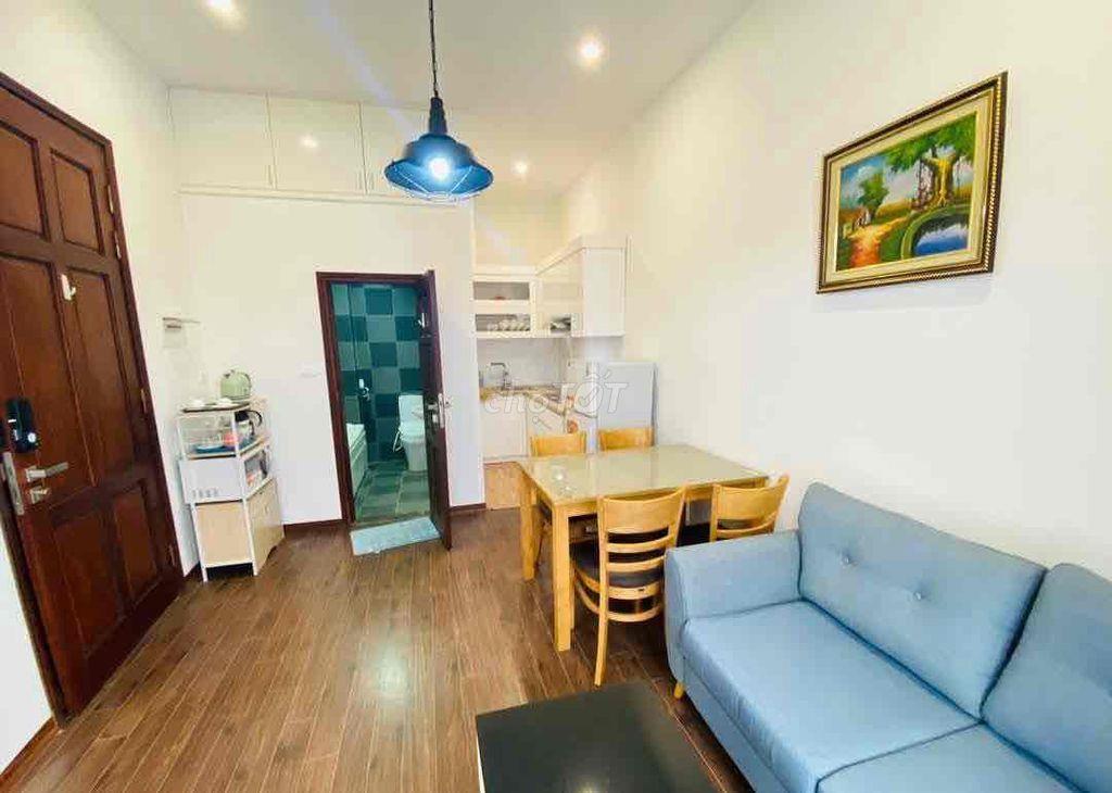 Căn Hộ 1 Khách + 1 Ngủ Full Nội Thất Cao Cấp Đường Bưởi-465 Đội Cấn
