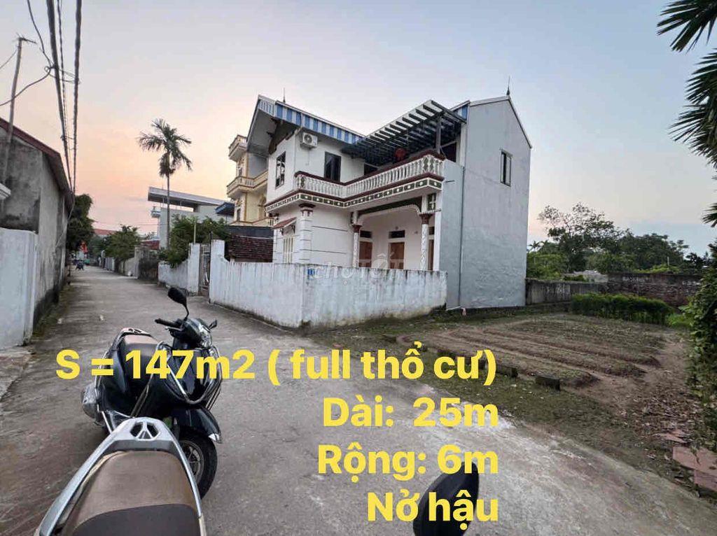 🔥 CHÍNH CHỦ CẦN BÁN: 147m² ĐẤT FULL THỔ CƯ - SÁT VÁCH ĐẠI DỰ ÁN VINGRO