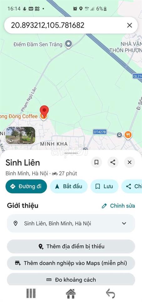 GĐ tôi có 02 nhà mới xây cho thuê Kv Minh Kha - Cienco 5 Thanh Oai