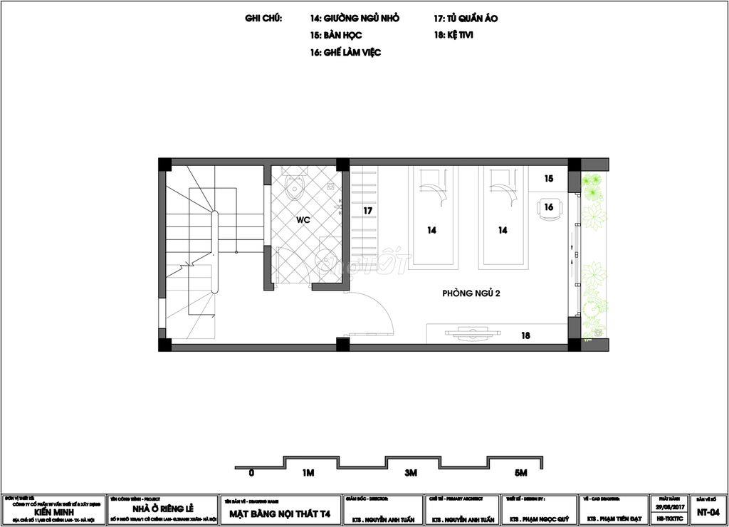Nhà KTS 165m2 sử dung/5 tầng 3 ngủ thoáng sáng công năng tối ưu bán