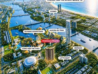 🔥 Studio Peninsula Private  – Từ 2,1 Tỷ | Trung Tâm Đà Nẵng Downtown