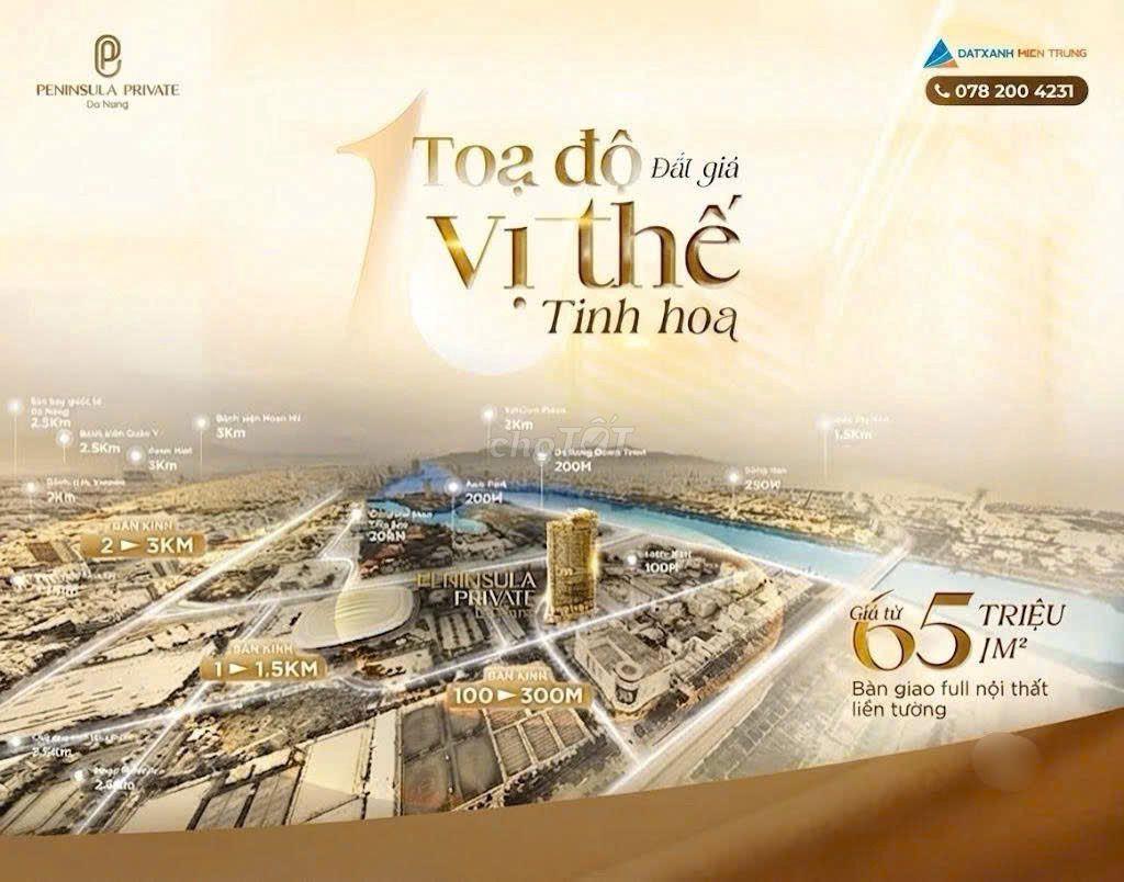 65 TRIỆU/M² – SỞ HỮU TÀI SẢN TRUNG TÂM