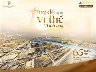 65 TRIỆU/M² – SỞ HỮU TÀI SẢN TRUNG TÂM