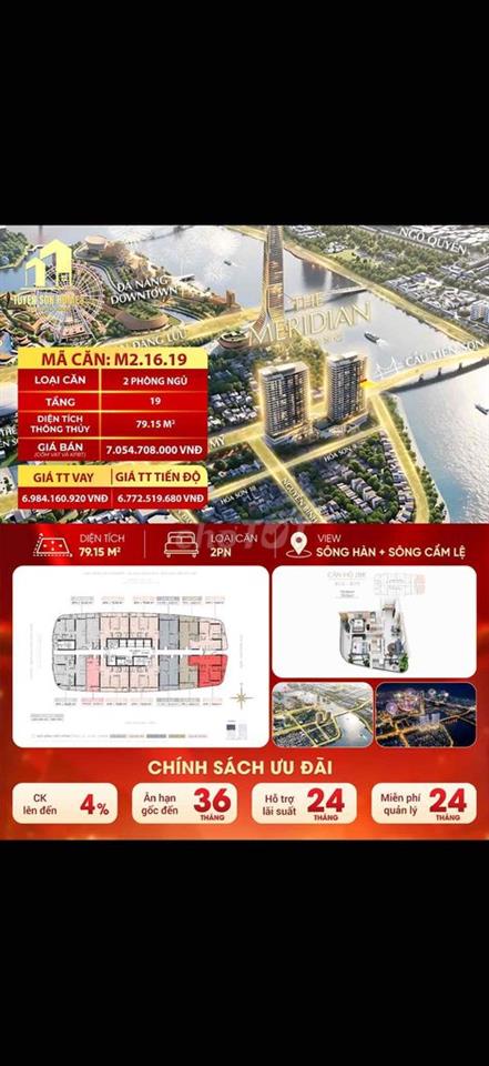 bán căn hộ ngã 3 sông