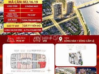bán căn hộ ngã 3 sông