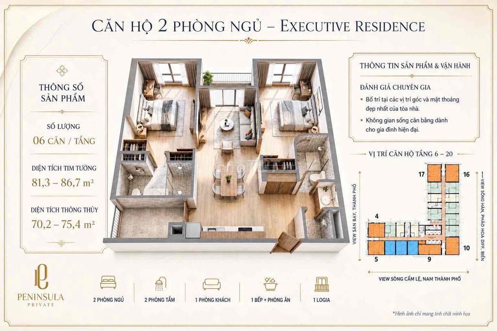 Cần bán căn ngay DN Downtown giá chỉ 2,1tỉ cho thuê từ 18tr/tháng