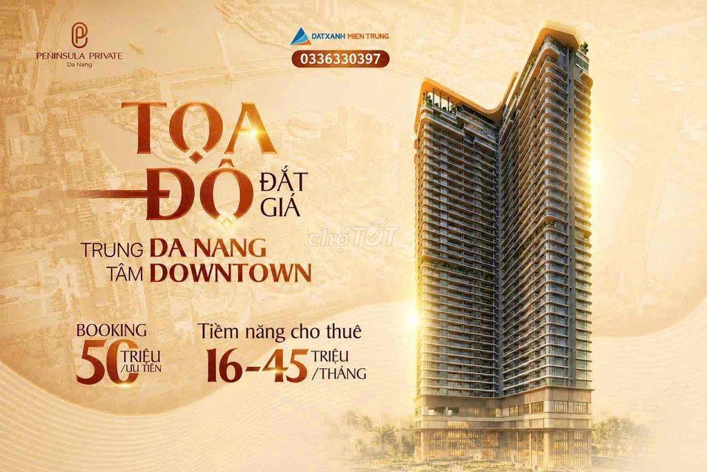 HƠN 2 TỶ NGAY DOWTOWN KHAI THÁC DÒNG TIỀN 8-10%/năm