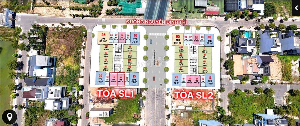  Bán căn hộ S-Light Tower View City - ngân hàng hỗ trợ vay 70% 
