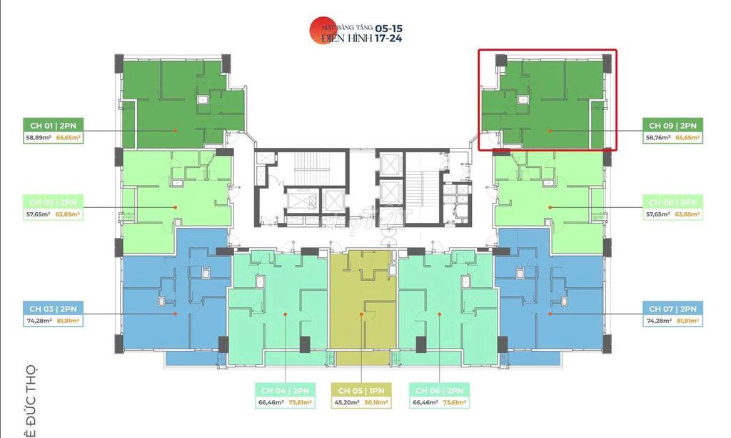 Căn Hộ View Biển Mỹ Khê & Chùa Linh Ứng Chỉ Có Tại Hiyori Aqua