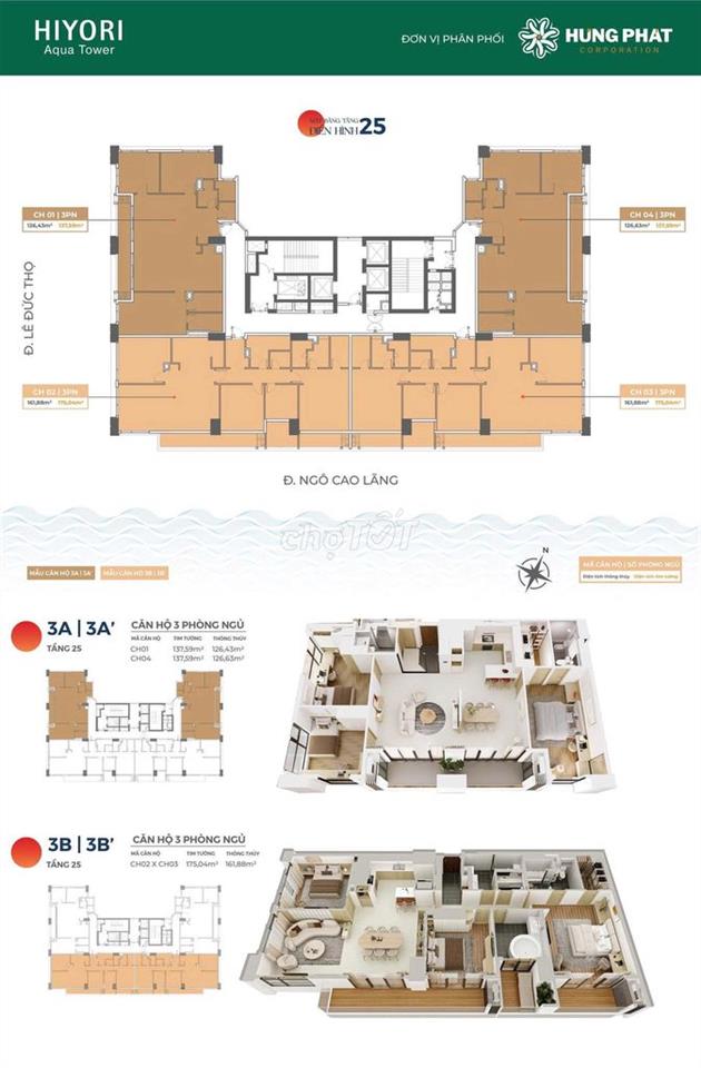Siêu phẩm căn Penhouse HIYORI Aqua dành cho chủ nhân tinh hoa