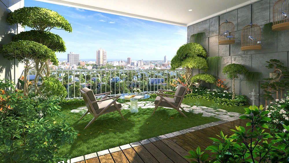2PN sân vườn FourS Tower DT 119.4m2. Giá 3,9 TT sớm nhận CK cao nhất