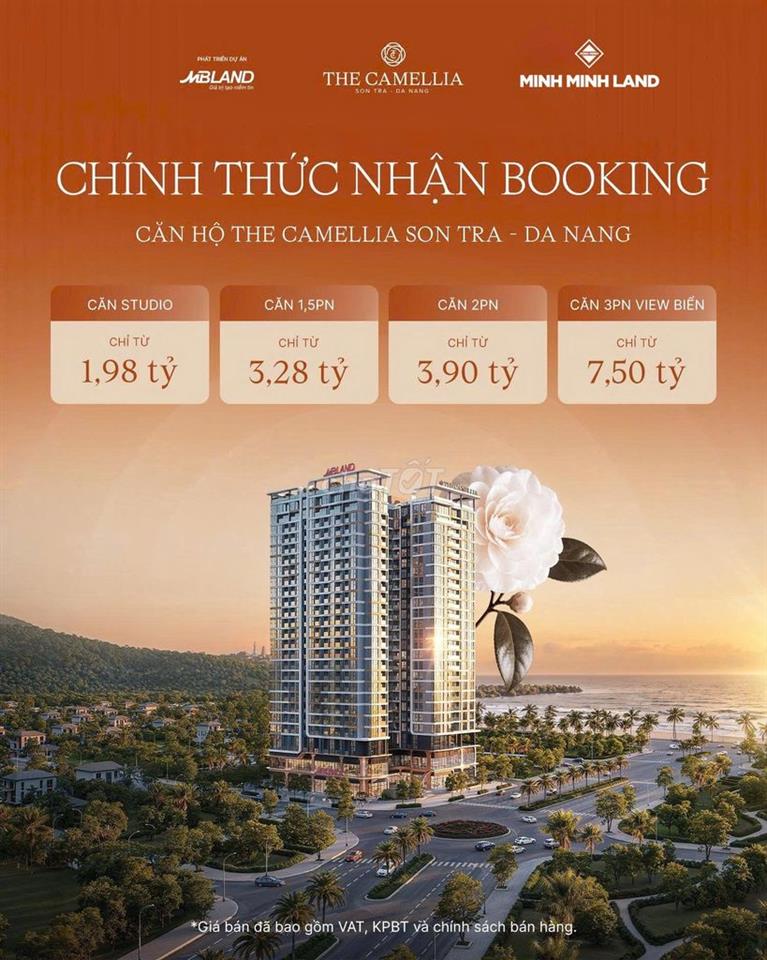 Quỹ căn ngoại giao Camellia Sơn Trà mở bán đợt 1, chiết khấu cực khủng