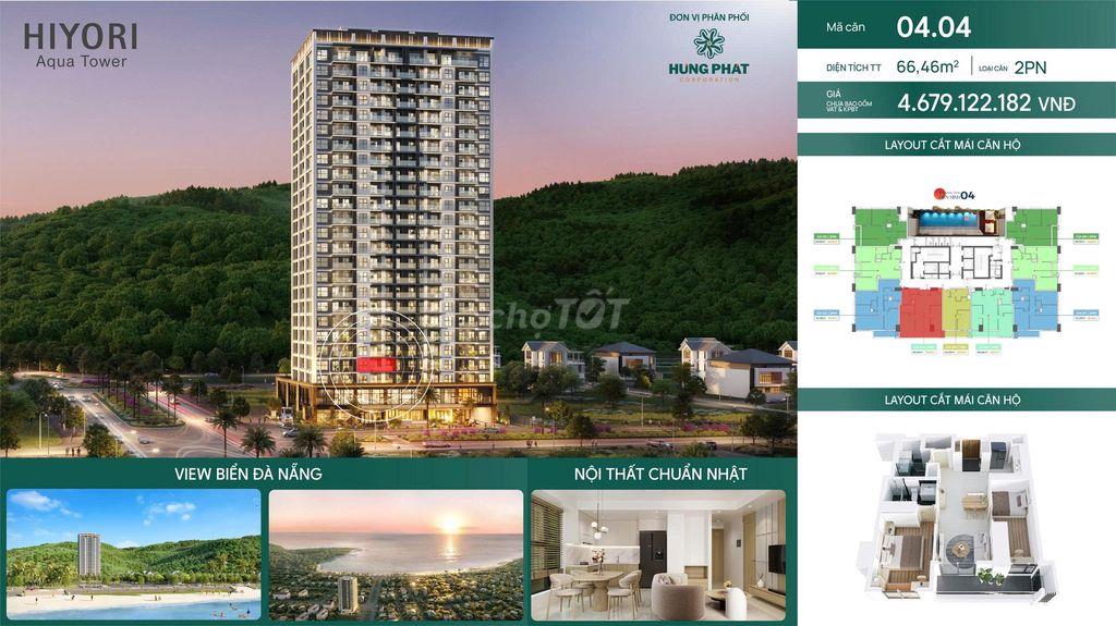 HIYORI AQUA TOWER – GIỎ HÀNG CUỐI VIEW BIỂN