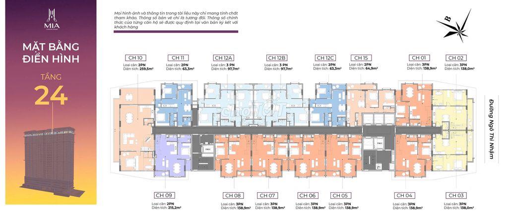 MIA CENTER POINT – 3PN 97,7M² VIEW BIỂN | NHẬN NHÀ Ở NGAY