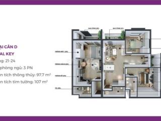 MIA CENTER POINT – 3PN 97,7M² VIEW BIỂN | NHẬN NHÀ Ở NGAY