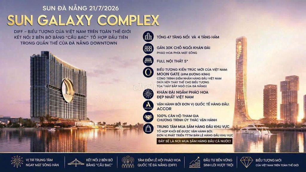 NGẮM PHÁO HOA TẠI GALAXY COMPLEX - GIỮ CHỖ CHỈ 50 TRIỆU/BOOKING