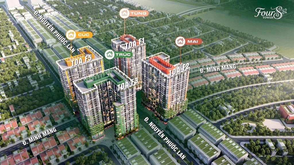 FOURS MỞ BÁN TÒA F2 VỐN TỰ CÓ 500 TRIỆU, HỖ TRỢ VAY 70%, HTLS 24 THÁNG