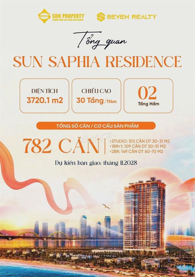 SUN GROUP RA MẮT CĂN HỘ BIỂN ĐẦU TIÊN TẠI ĐÀ NẴNG BOOKING 50TR/VỊ TRÍ 