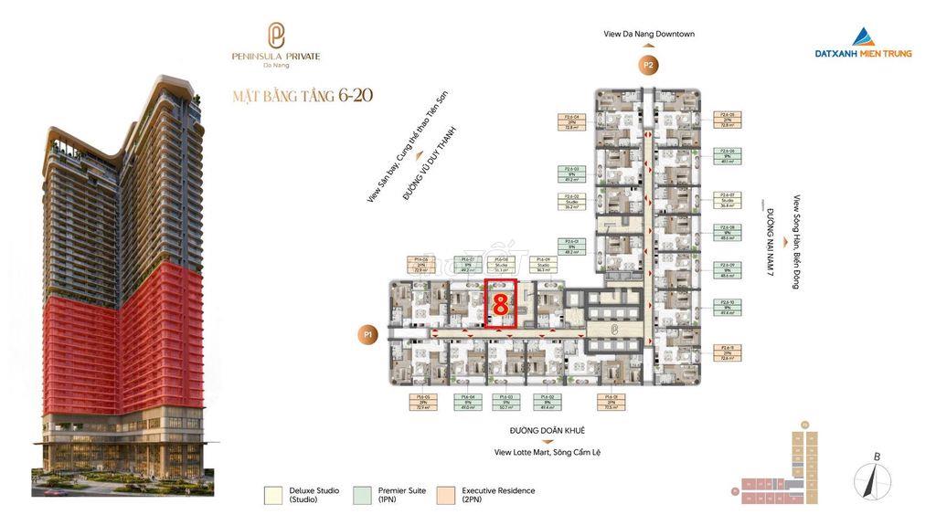 Tổng giá trị 2,1 tỷ- Sở hữu căn hộ trung tâm đủ tiện nghi!