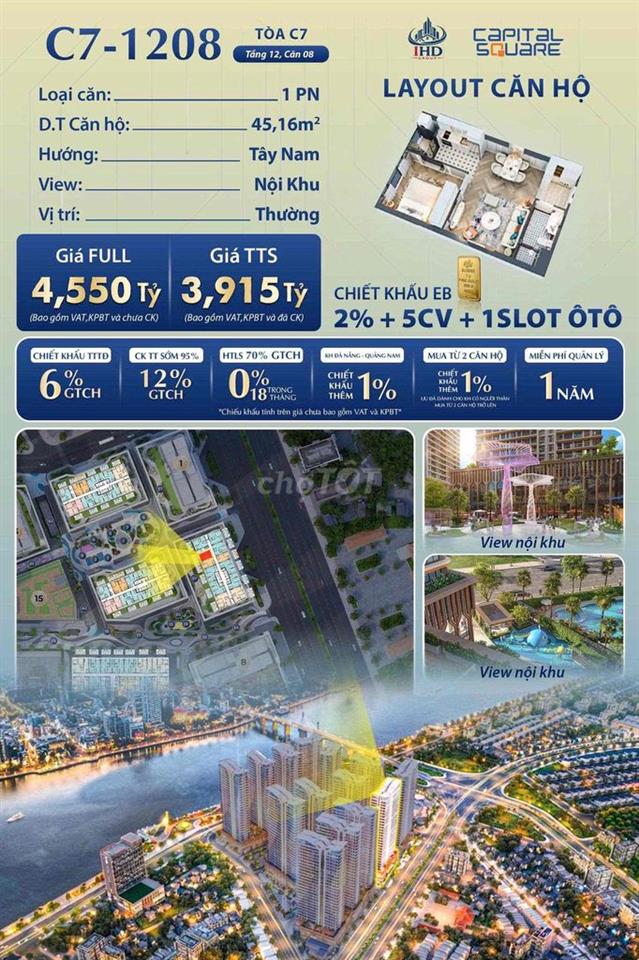 CĂN HỘ VỊ TRÍ HIẾM NGAY TRUNG TÂM ĐÀ NẴNG