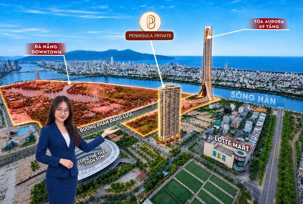 Chỉ với 500 triệu - sở hữu ngay căn hộ ngay trung tâm Đà Nẵng Downtown