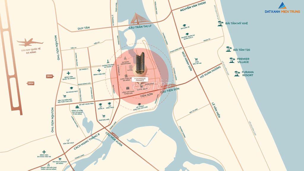Sở hữu căn hộ cao cấp Peninsula Private ngay lõi Đà Nẵng Downtown