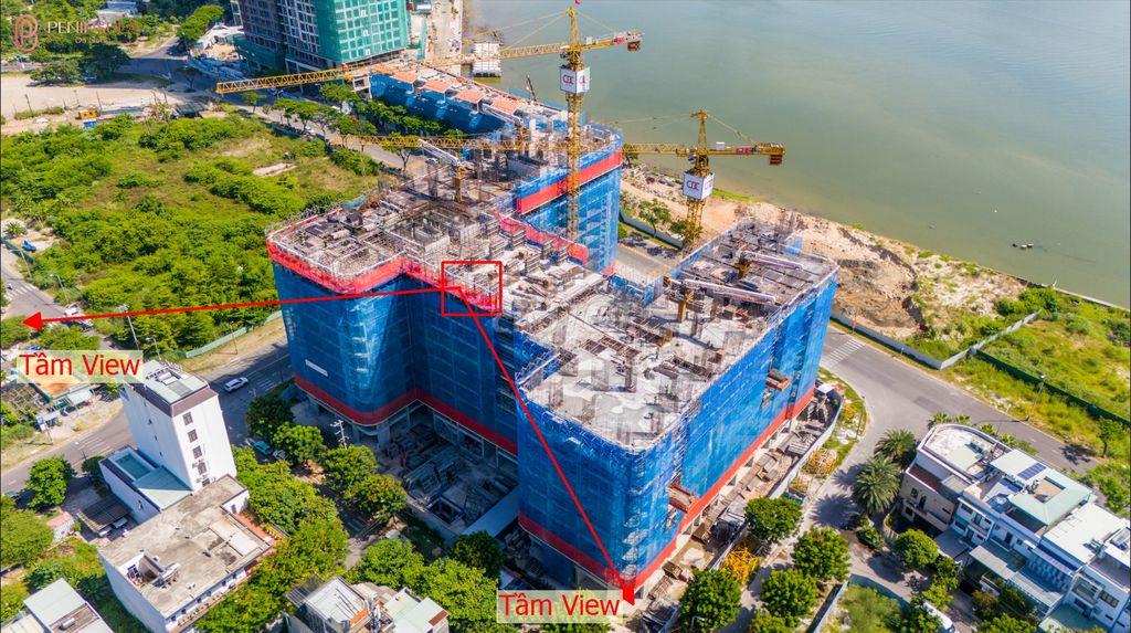 Cần bán căn hộ 2PN 63,6m2, tầng 07 Peninsula Đà Nẵng, mặt sông Hàn