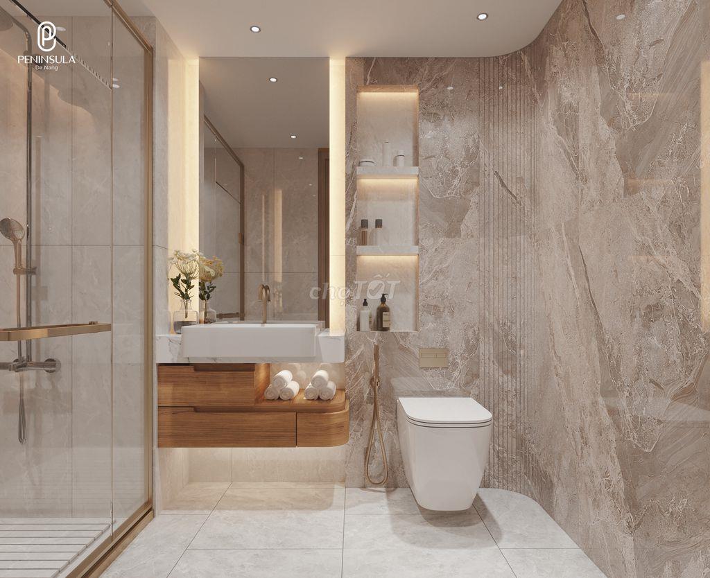 Cực hiếm, Bán gấp căn hộ 2PN 63m2 tầng 16, view sông Hàn, TT Đà Nẵng