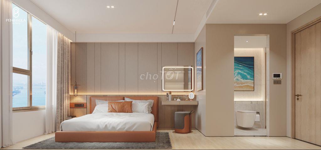 Bán căn hộ 2PN 73m2 tầg 19 Peninsula, View Sông Hàn, Đà Nẵng