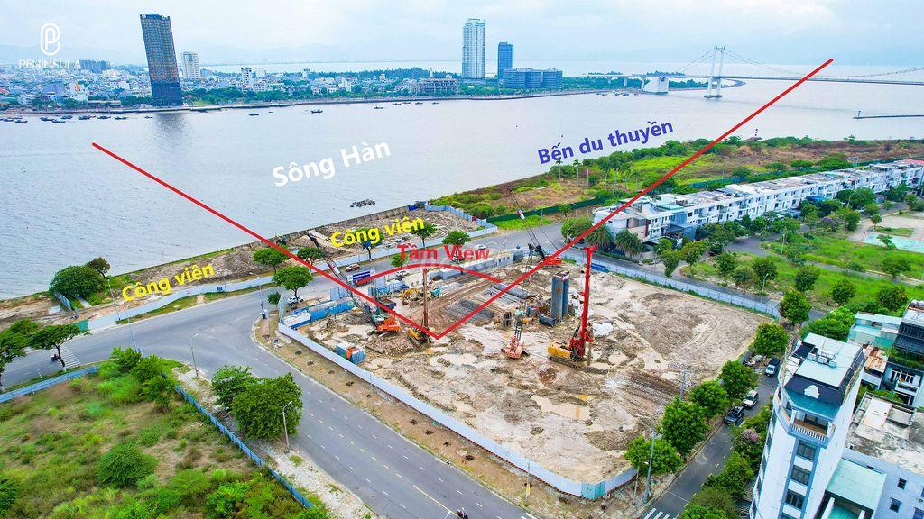 Bán căn hộ 2PN 73m2 tầg 19 Peninsula, View Sông Hàn, Đà Nẵng