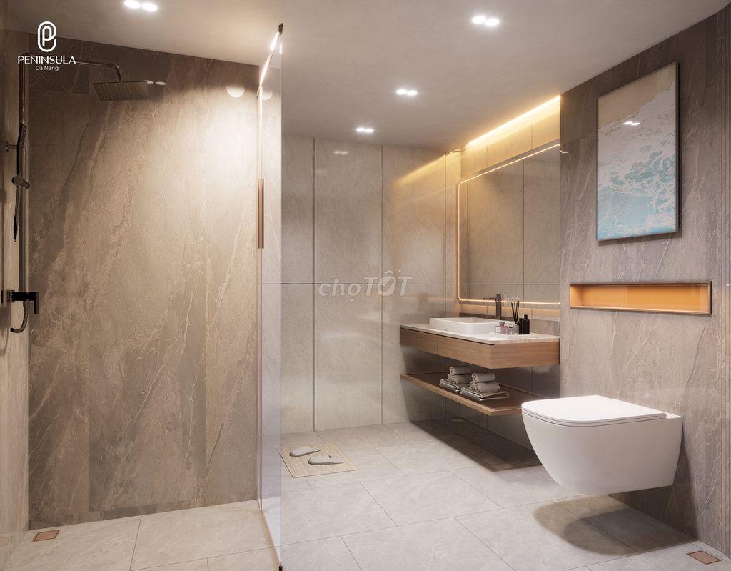 Siêu Phẩm, Cần bán căn hộ 2PN 94.7m2 Peninsula, tầng 12 view Sông Hàn