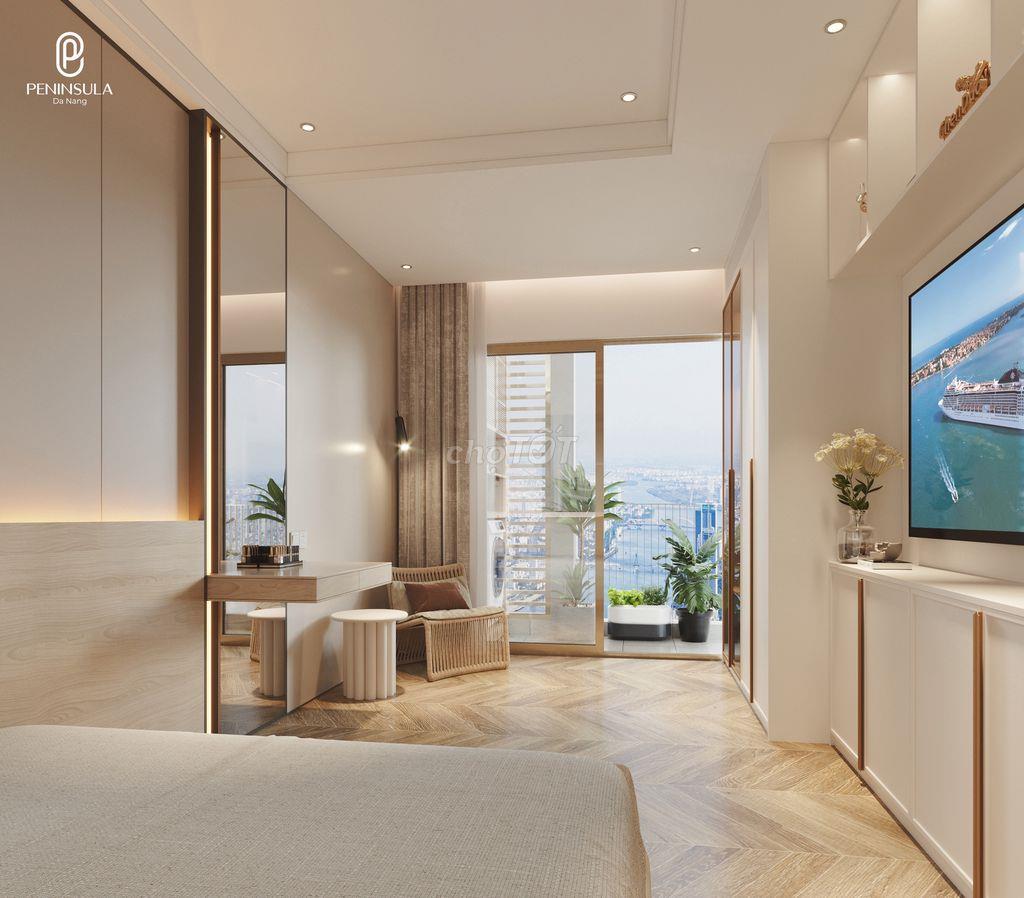 Cần bán căn hộ cao cấp 2PN 63m2, Peninsula View Sông Hàn, TT Đà Nẵng