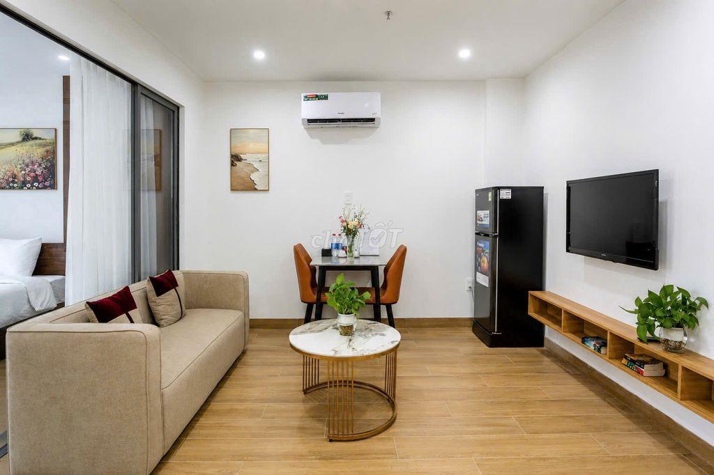 1PN, Full Nội Thất, Đoàn Khuê, 14tr, Gần biển Mỹ Khê, nhận nước ngoài