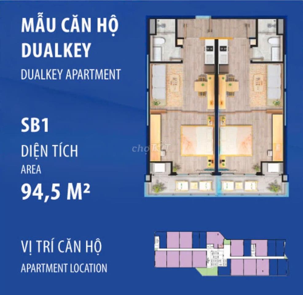  STUDIO TTC PLAZA ĐÀ NẴNG – VIEW CÔNG VIÊN 29/3 CHỈ 59tr / m2