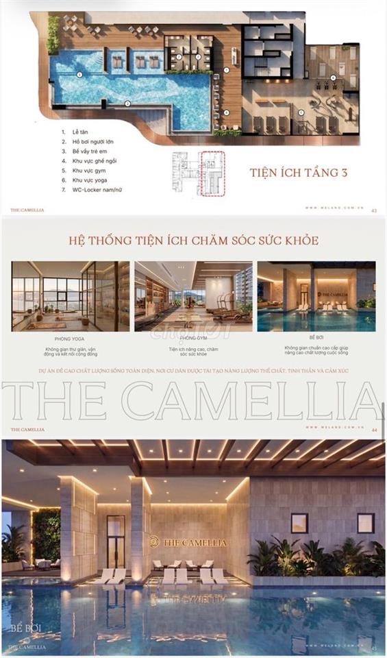 Căn hộ cao cấp The Camellia giá chỉ từ 1,98 tỷ