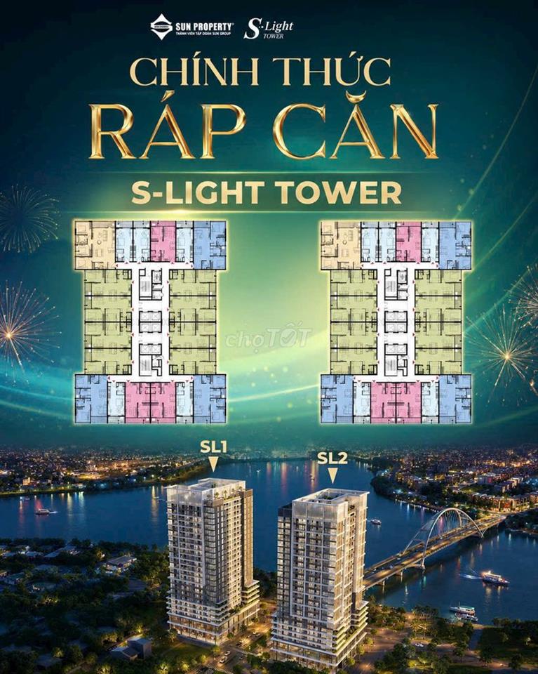 Giá 3,4x tỷ - 2PN S-Light Tower- Hỗ trợ LS 24 tháng