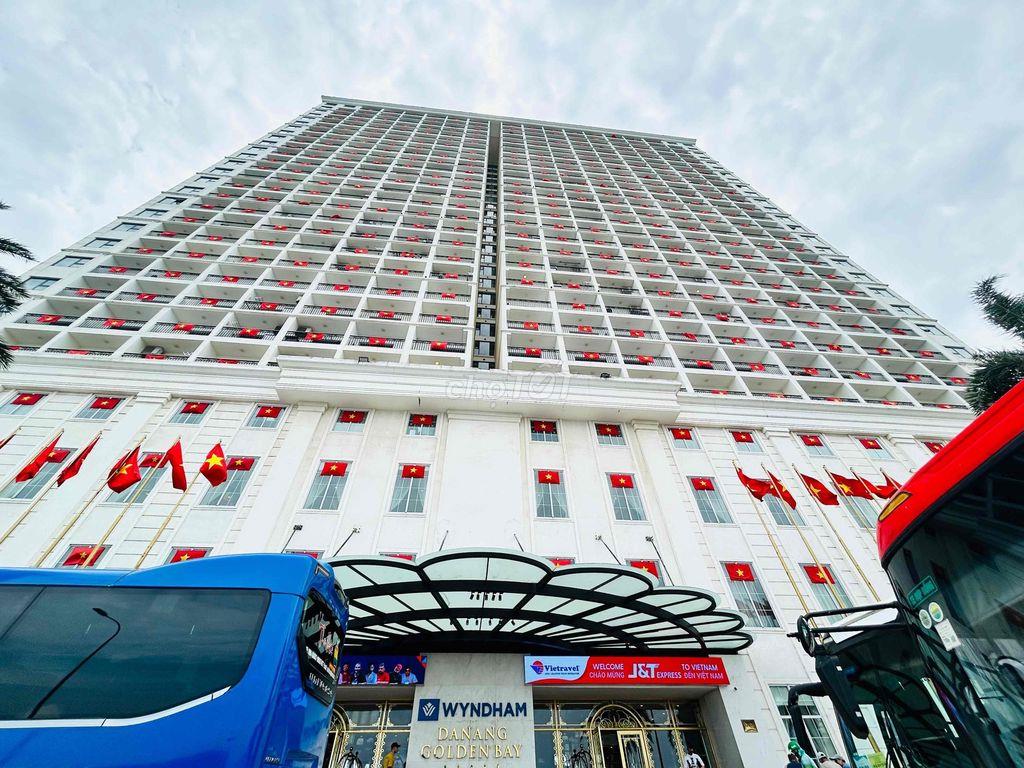 căn studio Đà Nẵng Golden Bay - view phố
