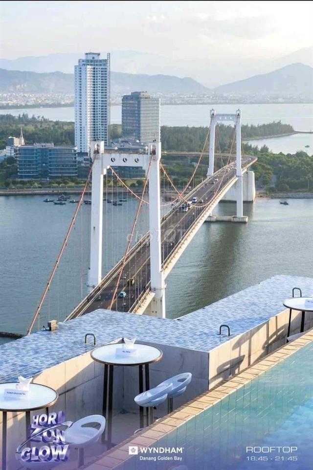 căn studio Đà Nẵng Golden Bay - view phố