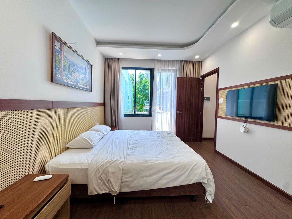 CHO THUÊ CĂN HỘ 1 PHÒNG NGỦ BAN CÔNG RỘNG_ĐƯỜNG HẢI TRIỀU