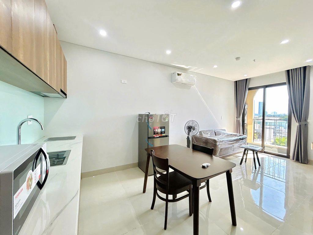 🏡 CHO THUÊ CĂN HỘ CAO CẤP 1 PHÒNG NGỦ CÓ BAN CÔNG – MỚI 100% – SƠN TRÀ