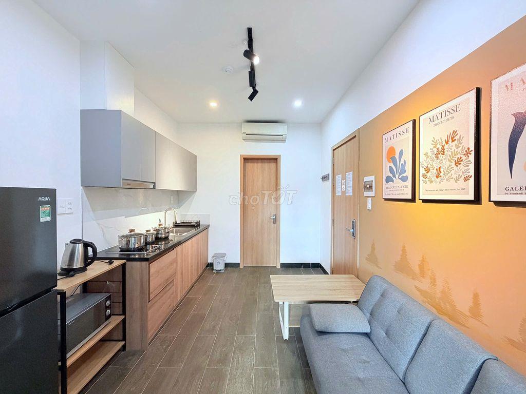 CHO THUÊ CĂN HỘ 1PN BAN CÔNG FULL NỘI THẤT - SƠN TRÀ