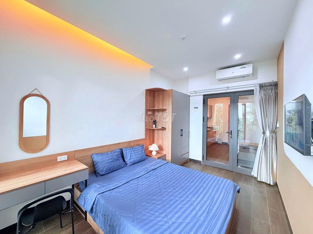CHO THUÊ CĂN HỘ 1PN BAN CÔNG FULL NỘI THẤT - SƠN TRÀ