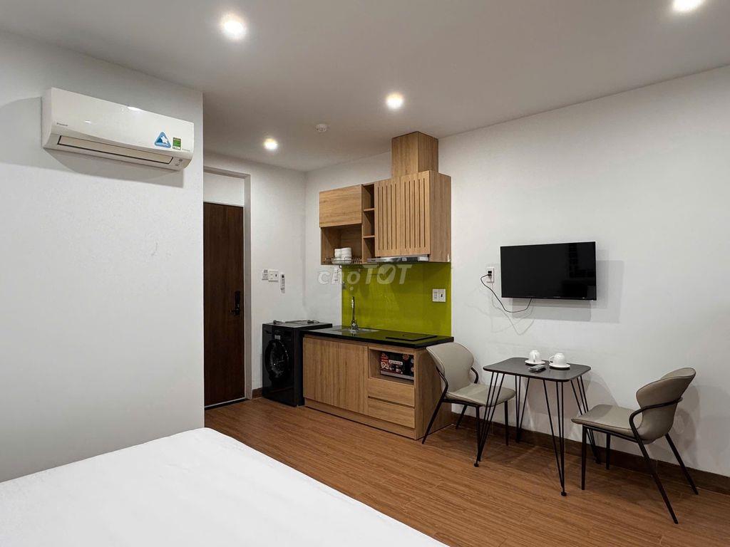 Căn hộ studio sát biển Mỹ Khê, có máy giặt riêng, giá cực tốt