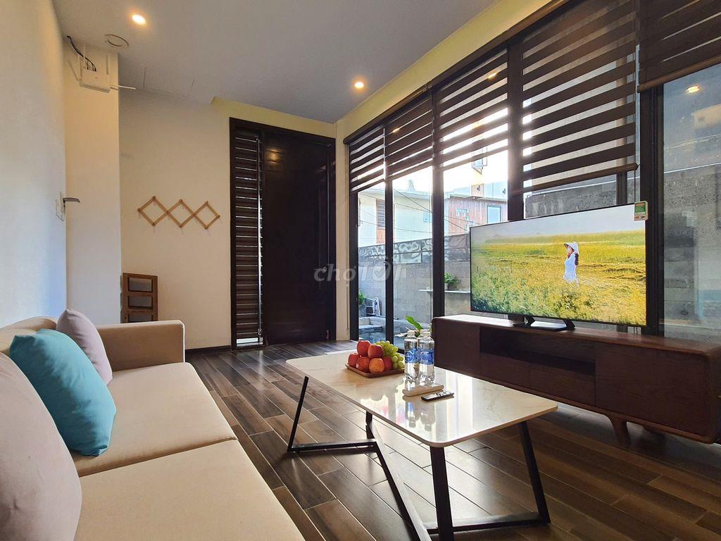 Căn hộ 2 phòng  ngủ, 120m2, có  hồ bơi, cách  biển 5 phút xe đạp
