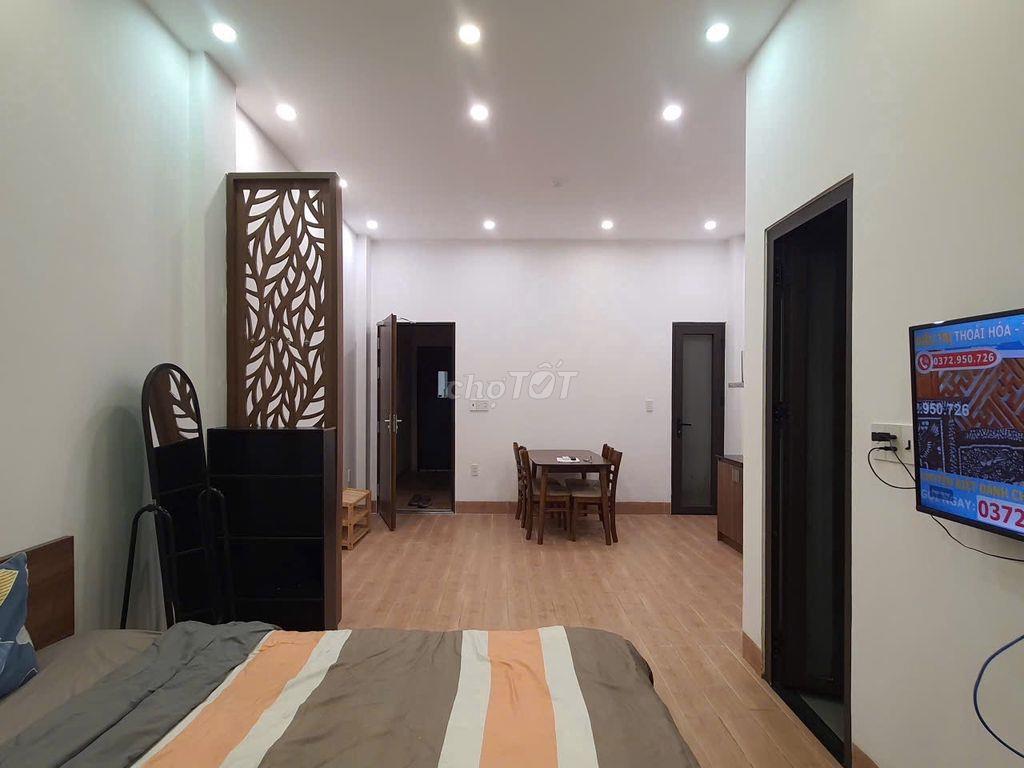 Căn hộ studio, có ban công, khu an thượng, cách biển 3 phút đi bộ